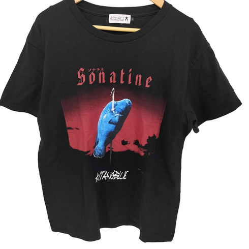 KITANOBLUE ムービープリントS/S TEE メンズ L