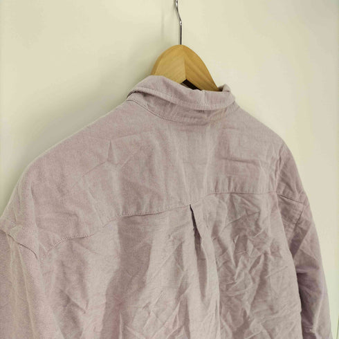 エディーバウアー Eddie Bauer ロゴ 刺繍 B.D L/S オックスフォード シャツ メンズ import:XL