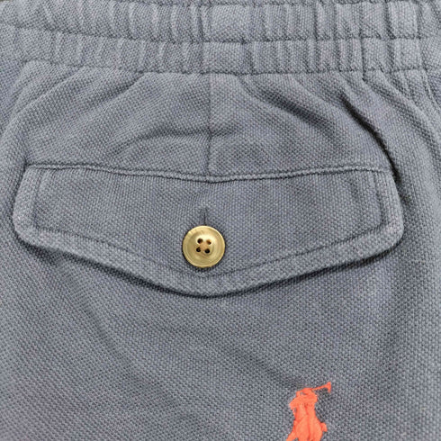 ポロラルフローレン POLO RALPH LAUREN ポニー刺繍鹿の子地ハーフパンツ メンズ XS