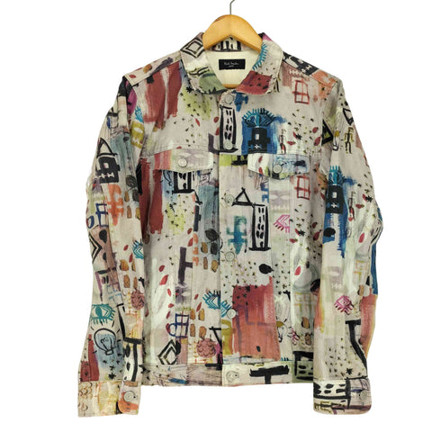 ポールスミスジーンズ Paul Smith JEANS PRINT SHORT BLOUSON メンズ L