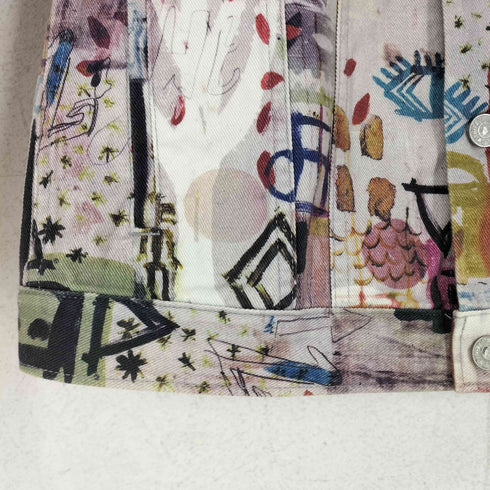 ポールスミスジーンズ Paul Smith JEANS PRINT SHORT BLOUSON メンズ L