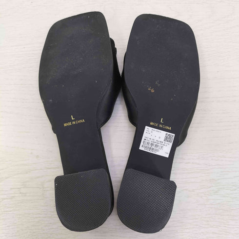ビス ViS Juze ダブルサテンリボンサンダル レディース L