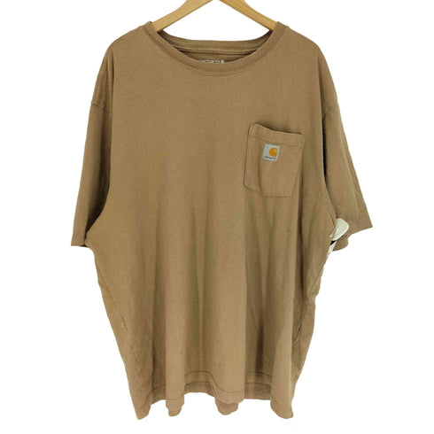 カーハート Carhartt LOOSE FIT HEAVYWEIGHT SHORT-SLEEVE POCKET T-SHIRT ルーズ フィット ヘビー ウエイト ショートスリーブ ポケット Tシャツ メンズ 2XL