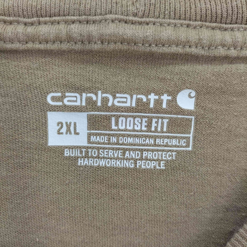 カーハート Carhartt LOOSE FIT HEAVYWEIGHT SHORT-SLEEVE POCKET T-SHIRT ルーズ フィット ヘビー ウエイト ショートスリーブ ポケット Tシャツ メンズ 2XL