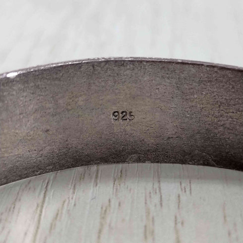925刻印 ロープデザインバングル メンズ