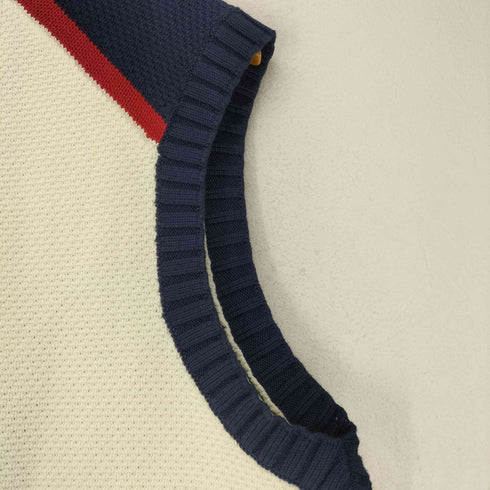 トミーヒルフィガー TOMMY HILFIGER クリケットニットベスト メンズ JPN:M