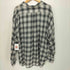 ヴァイナルアーカイブ VAINL ARCHIVE 23SS 日本製 SLANT-SH-LS オンブレチェック メンズ LARGE
