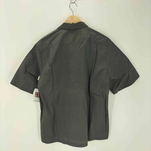 ナノユニバース NANO universe シームレス オープンカラーシャツ 半袖 メンズ JPN:S