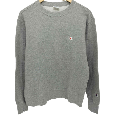 チャンピオン Champion ワンポイント刺繍クルーネックトレーナー メンズ L