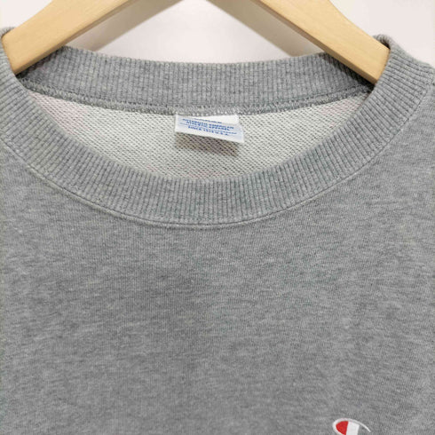 チャンピオン Champion ワンポイント刺繍クルーネックトレーナー メンズ L