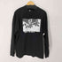 L/S フロントロゴプリントクルーネックTシャツ メンズ