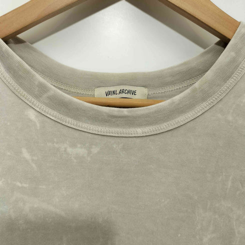 ヴァイナルアーカイブ VAINL ARCHIVE 22AW ATFOG S/S 総柄 クルーネックTシャツ メンズ import:L