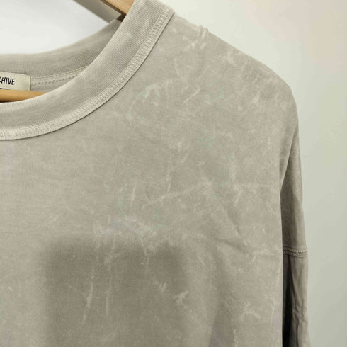 ヴァイナルアーカイブ VAINL ARCHIVE 22AW ATFOG S/S 総柄 クルーネックTシャツ メンズ import:L