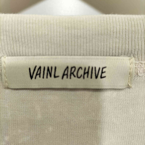 ヴァイナルアーカイブ VAINL ARCHIVE 22AW ATFOG S/S 総柄 クルーネックTシャツ メンズ import:L