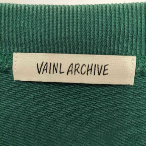 ヴァイナルアーカイブ VAINL ARCHIVE C-CREW プルオーバー クルーネックスウェット メンズ JPN:L