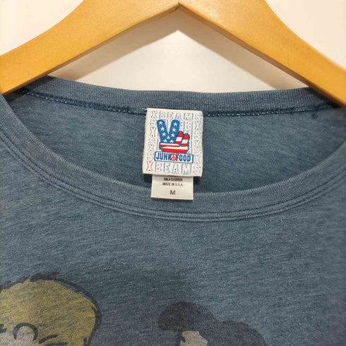 ビームス BEAMS USA製JUNK FOOD アニメキャラクタープリントS/S TEE メンズ M