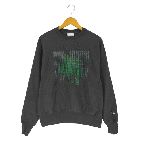 チャンピオン Champion REVERSE WEAVE リバースウィーブ フロントプリント クルーネックスウェット メンズ import:S