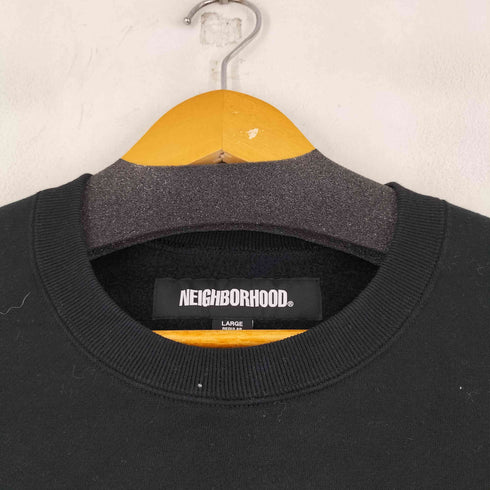 ネイバーフッド NEIGHBORHOOD CLASSIC-S CREWNECK SWEAT LS BLACK メンズ import:L