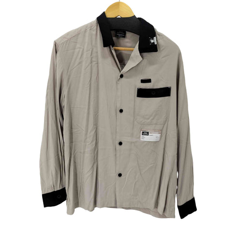 ミハラヤスヒロ MIHARA YASUHIRO レーヨン ボウリングシャツ メンズ import:L