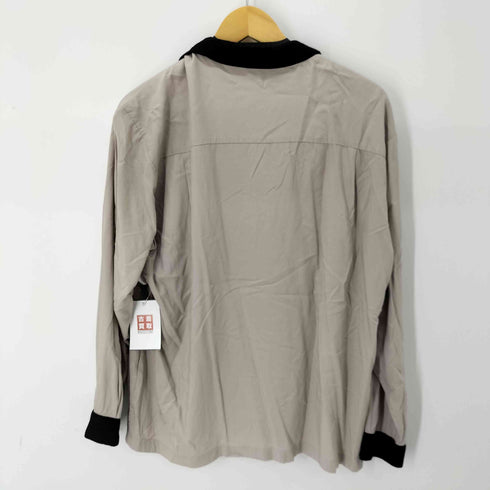 ミハラヤスヒロ MIHARA YASUHIRO レーヨン ボウリングシャツ メンズ import:L