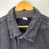 エイチアンドエム H&M RELAXED FIT ブラックデニムジャケット メンズ import:XL