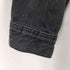 エイチアンドエム H&M RELAXED FIT ブラックデニムジャケット メンズ import:XL