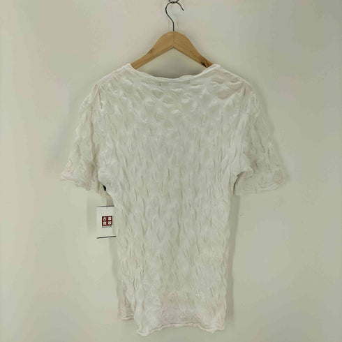 フランシストモークス FranCisT_MOR.K.S スワロフスキークリスタル ジャガードVネックTシャツ メンズ JPN:2