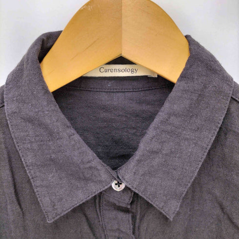 カレンソロジー curensology 24SS ドルマンスリーブリネンシャツ レディース FREE