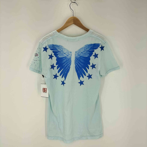 フランシストモークス FranCisT_MOR.K.S ウイングスタープリントVネックTシャツ メンズ JPN:3