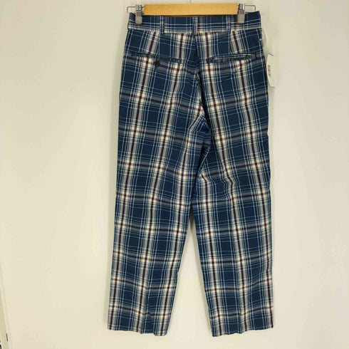 ラングラー Wrangler CASEY JONES マドラスチェック 2タック コットン スラックス パンツ メンズ 29