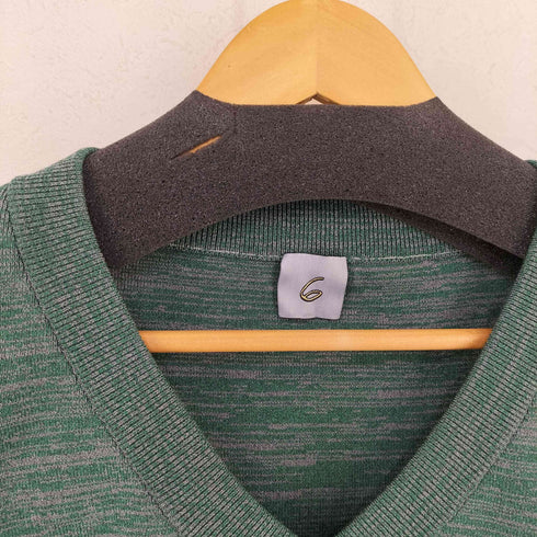 ロクビューティーアンドユースユナイテッドアローズ 6 BEAUTY & YOUTH UNITED ARROWS MELANGE KNIT VEST レディース