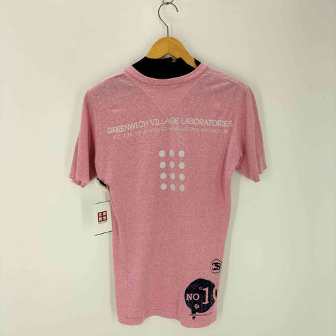 フランシストモークス FranCisT_MOR.K.S スカルラメプリント VネックTシャツ メンズ JPN:2