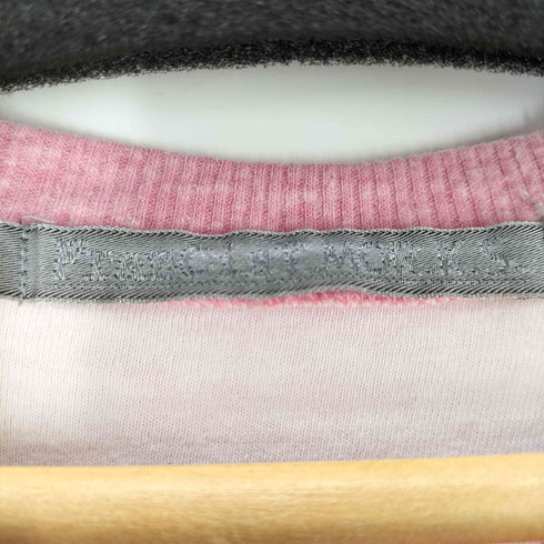 フランシストモークス FranCisT_MOR.K.S スカルラメプリント VネックTシャツ メンズ JPN:2