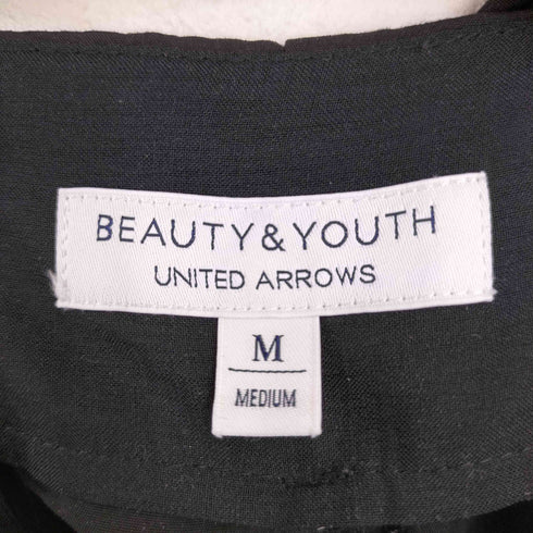 ビューティーアンドユースユナイテッドアローズ BEAUTY & YOUTH UNITED ARROWS ナイロンウェザー キャミソールサロペット ウォッシャブル レディース M