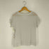 ハートイッセイミヤケ Haat ISSEY MIYAKE ボーダー Vネック リップルトップス レディース JPN:3