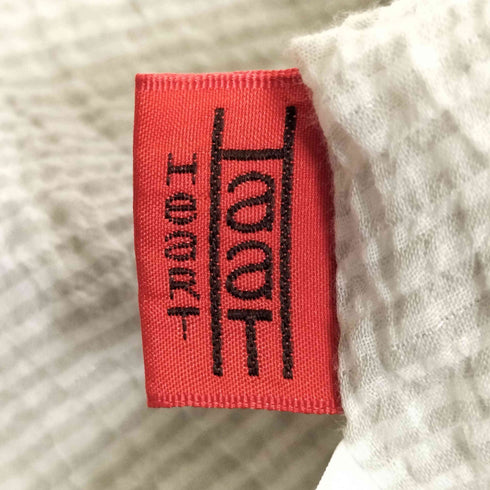 ハートイッセイミヤケ Haat ISSEY MIYAKE ボーダー Vネック リップルトップス レディース JPN:3