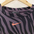 ナイキ NIKE ゼブラ柄 クロップドトレーナー レディース L