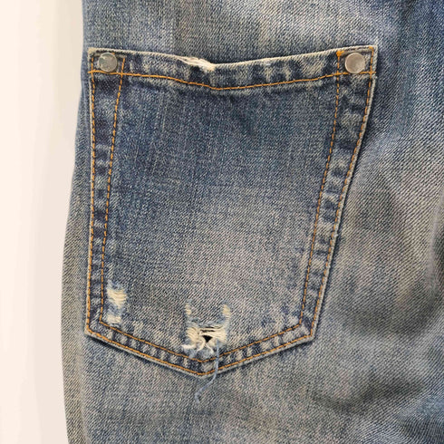 ジャストガヴァリ justcavalli y2k ダメージデニムパンツ メンズ US:28-29