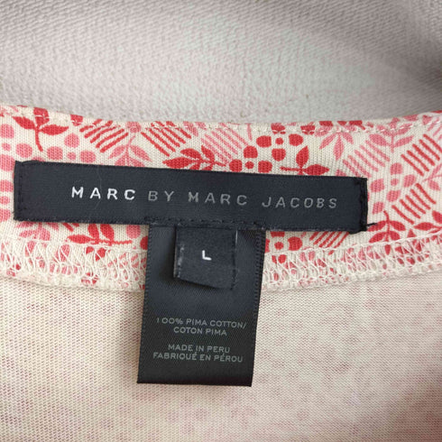マークバイマークジェイコブス Marc by Marc Jacobs フロントポケット 総柄 チュニックワンピース レディース L