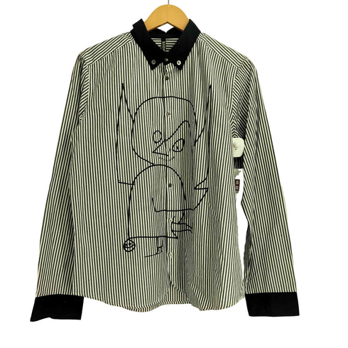 フラボア FRAPBOIS ×paul klee パウル・クレー ストライプ ボタンダウンシャツ レディース 2