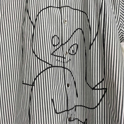 フラボア FRAPBOIS ×paul klee パウル・クレー ストライプ ボタンダウンシャツ レディース 2