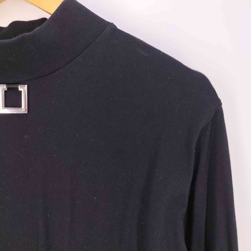 アドラー ADRER metal charm long high neck top メタル チャーム ロング ハイネック トップ ロングスリーブTシャツ メンズ JPN:M
