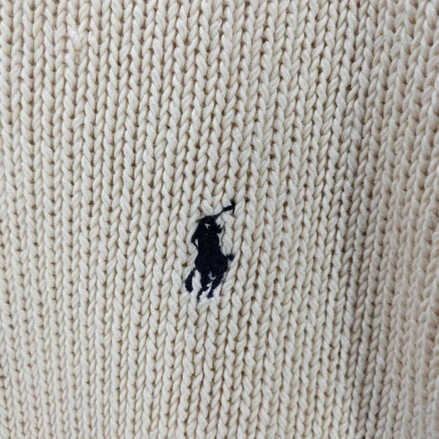 ポロバイラルフローレン Polo by RALPH LAUREN コットンロングスリーブ チルデンニット メンズ import:M