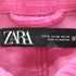 ザラ ZARA ショッキングピンク コーデュロイジャケット レディース import:XS