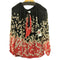 ダイアンフォンファステンバーグ DIANE VON FURSTENBERG シルク100 総柄 シアーパフブラウス ボウタイリボン ブラウス レディース JPN:2