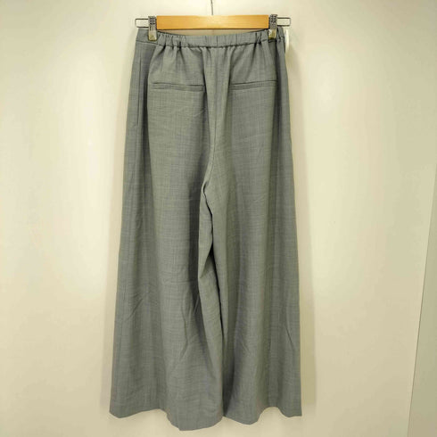 ノーリーズ NOLLEY’S 24AW ウォッシャブル Mannish ワイド パンツ レディース JPN:36