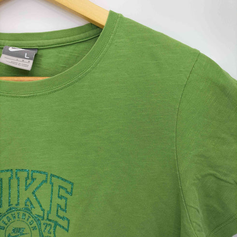 ナイキ NIKE Y2K ラメプリント Tシャツ レディース import:L