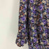 アナスイ ANNA SUI 花柄 リボン付き ハーフボタン ミディ丈 ワンピース チュニック レディース import:S
