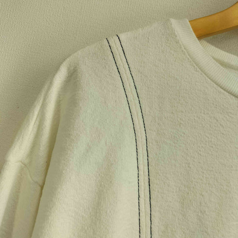 メゾンスペシャル MAISON SPECIAL 23ss ヘムギャザートップス レディース FREE