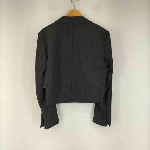 ザラ ZARA クロップドテーラードジャケット レディース S